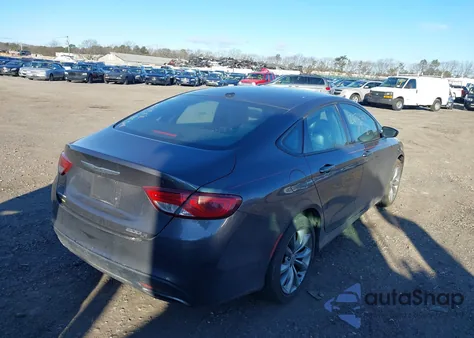 2015 Chrysler 200 S from USA, damaged, VIN 1C3CCCBB7FN714924